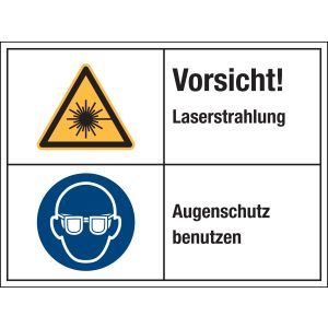 Warnzeichen Kombischild 