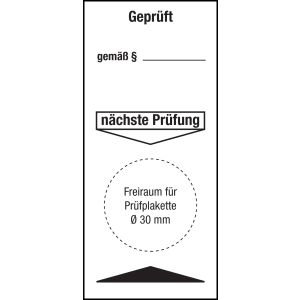 Grundplakette 