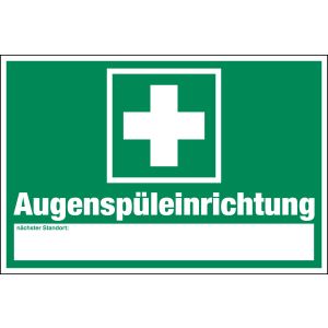 Rettungszeichen Kombischild 