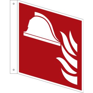 Brandschutzzeichen Fahnenschild 