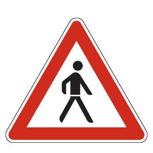 Verkehrsschild, Gefahrzeichen 