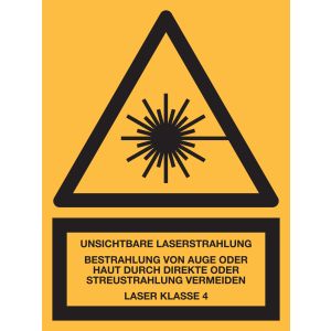 Warnzeichen Kombischild 