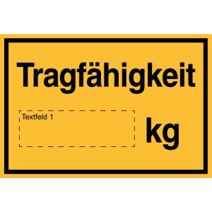 Baustellenschild 