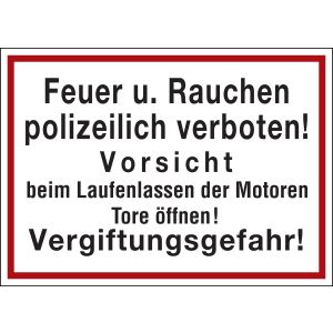 Hinweisschild 