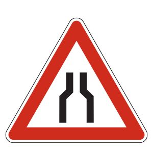 Verkehrsschild, Gefahrzeichen 