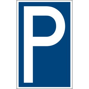 Verkehrsschild, Parkplatzschild 