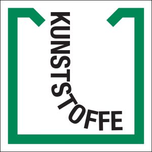 Wertstoffkennzeichnung 