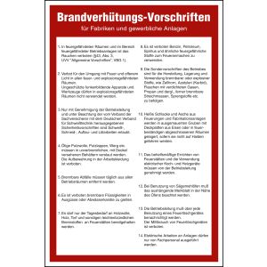 Sicherheitsaushang 