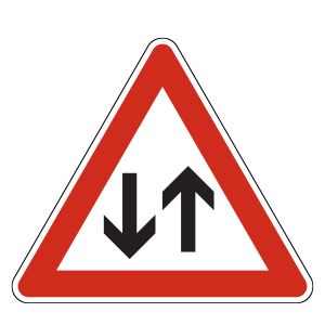 Verkehrsschild, Gefahrzeichen 