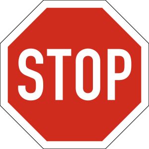 Verkehrsschild, Vorschriftszeichen 
