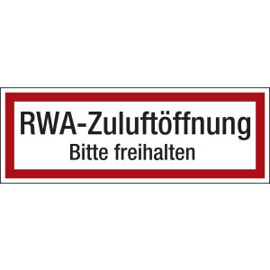 Feuerwehrzeichen Textschild 