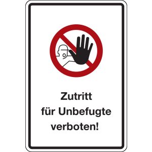 Kombischild, Vorschriftszeichen 
