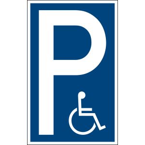 Verkehrsschild, Parkplatzschild 