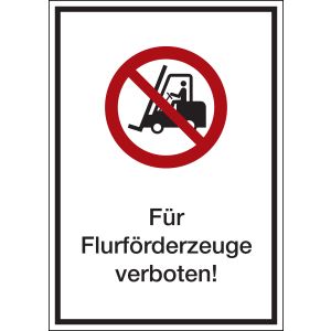 Verbotsschild 