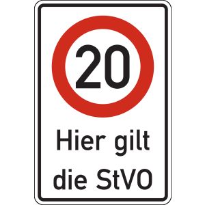 Verkehrsschild, Vorschriftszeichen 