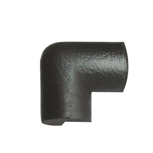 MORION Prallschutz für Ecken, schwarz, PU (Polyurethanschaum), selbstklebend,