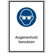 Gebotszeichen "Augenschutz benutzen" [M004], ASR A1.3 / ISO 7010