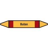 Fließrichtungspfeil "Butan", DIN 2403, G403