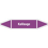 Fließrichtungspfeil "Kalilauge", DIN 2403, L707