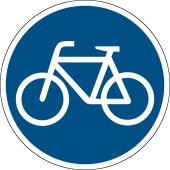 Verkehrsschild, Vorschriftszeichen "Radweg" [VZ 237], StVO