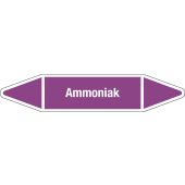 Fließrichtungspfeil "Ammoniak", DIN 2403, L703
