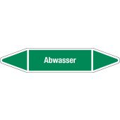Fließrichtungspfeil "Abwasser", DIN 2403, W101