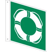 Rettungszeichen "Wasser-Rettungsausrüstung" [E061], 55 / 8 mcd langnachleuchtend, LimarLite®, ASR A1.3