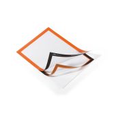 DURABLE Informationsrahmen DURAFRAME DIN A4, selbstklebend, magnetische Vorderseite, 10 Stück