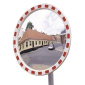 Moravia Verkehrsspiegel "EUCRYL", rund, Acrylglas, inkl. Wandhalterung