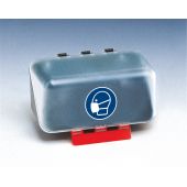 GEBRA Schutzbox "SecuBox Mini" für Atemschutz, Gebotszeichen "leichten Atemschutz benutzen"