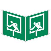 Rettungszeichen "Notausstieg" [D-E019], LimarLite®, ASR A1.3 / DIN 4844