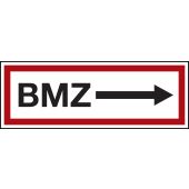 Feuerwehrzeichen "BMZ Pfeil rechts", DIN 4066