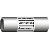 Fließrichtungspfeil "Richtungspfeil", Gruppe: "Luftrichtung", DIN 2403