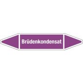 Fließrichtungspfeil "Brüdenkondensat", DIN 2403, L705