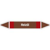 Fließrichtungspfeil "Heizöl", DIN 2403, F809