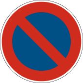 Halteverbotsschild "Eingeschränktes Halteverbot" [VZ 286], StVO