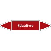 Fließrichtungspfeil "Heizwärme", DIN 2403, D206