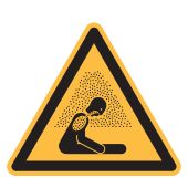 Warnzeichen "Warnung vor Erstickungsgefahr" [W041], ISO 7010