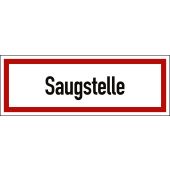 Feuerwehrzeichen "Saugstelle", DIN 4066