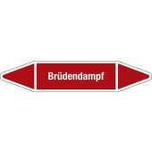 Fließrichtungspfeil "Brüdendampf", DIN 2403, D201
