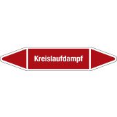 Fließrichtungspfeil "Kreislaufdampf", DIN 2403, D209