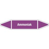 Fließrichtungspfeil "Ammoniak", DIN 2403, L703
