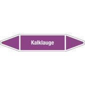 Fließrichtungspfeil "Kalklauge", DIN 2403, L708