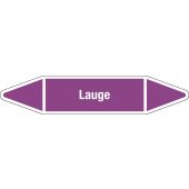 Fließrichtungspfeil "Lauge", DIN 2403, L710