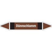 Fließrichtungspfeil "Dünnschlamm", DIN 2403, F904
