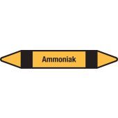 Fließrichtungspfeil "Ammoniak", DIN 2403, G501