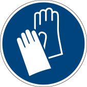 Gebotszeichen "Handschutz benutzen" [M009], ASR A1.3 / ISO 7010