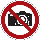 Verbotsschild "Fotografieren verboten" [P029], ISO 7010