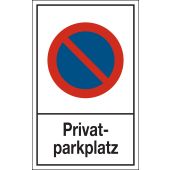 Privatparkplatz, mehrfarbig, Kunststoff, 250 x 400 x 1 mm