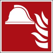 Brandschutzzeichen "Mittel und Geräte zur Brandbekämpfung" [F004], ASR A1.3 / ISO 7010